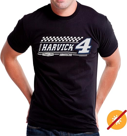 NASCAR Mens Classic Crew Tee - Kevin Harvick - 6 Black par DelSol pour homme - T-shirt 1 pièce (3XL)