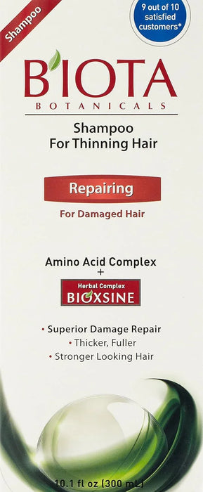 Biota Botanicals Proactive Herbal Care Repairing Shampoo 10.1 oz (0.63lb)