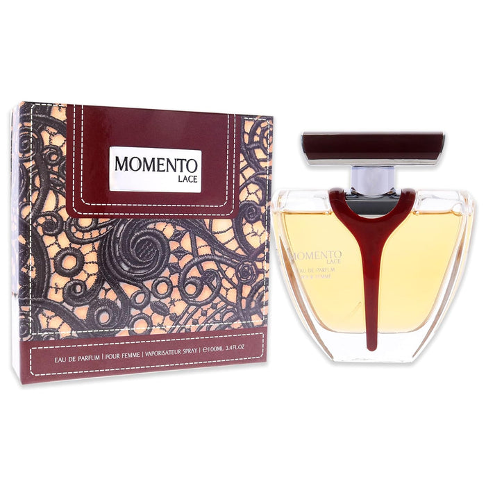 Momento Lace de Armaf para mujer - Spray EDP de 3,4 oz