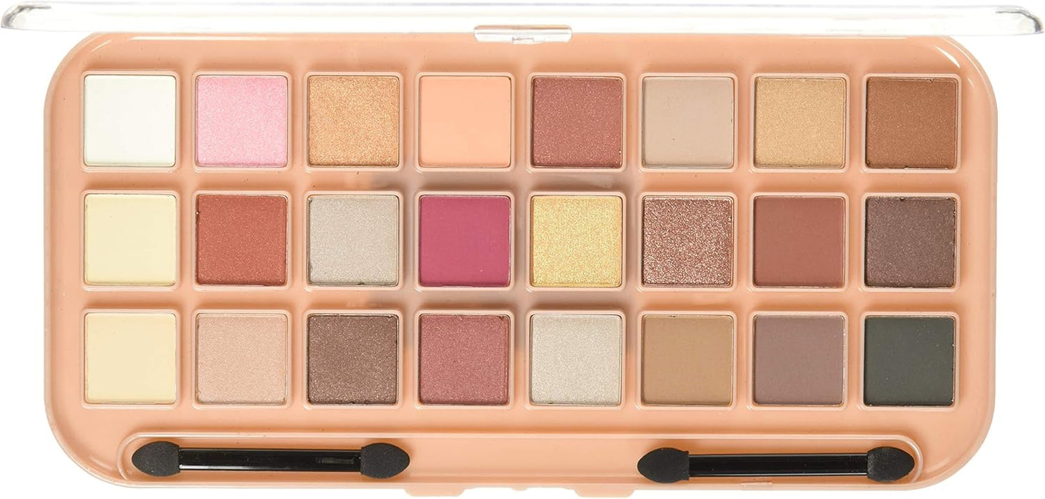 BEAUTY TREATS 24 Rose Gold Palette Display Case Set 12 Pieces