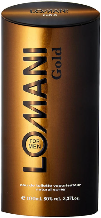 Gold by Lomani for Men - 3.3 oz EDT Spray