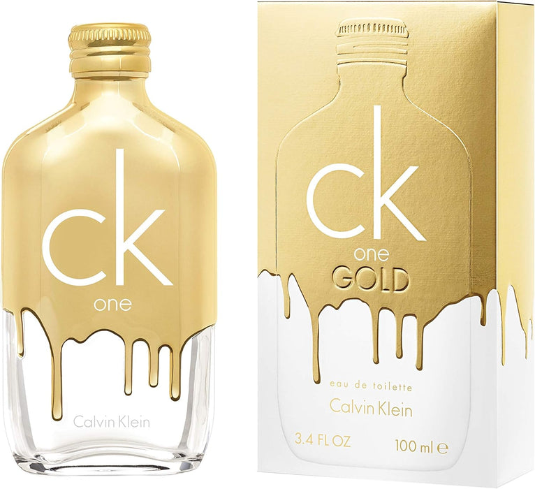 CK One Gold by Calvin Klein for Unisex - 3.4 oz EDT Spray