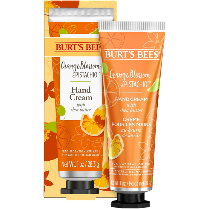 Crème pour les mains à la fleur d'oranger et à la pistache de Burts Bees pour unisexe - 1 oz de crème pour les mains