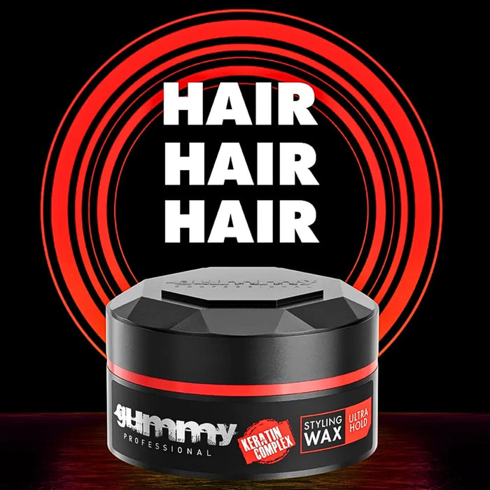 Gummy Styling Wax Ultra Hold 5 oz - Multipack