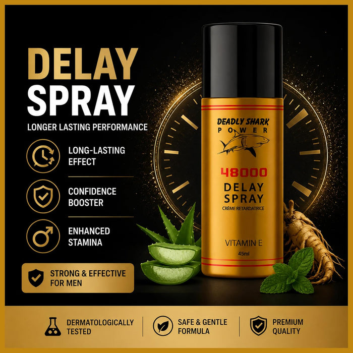 Deadly Shark 48000 Men's Personal Care Spray - 1.52 fl oz (45 ml)