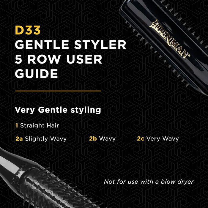 Denman 5 Row Gentle Styler