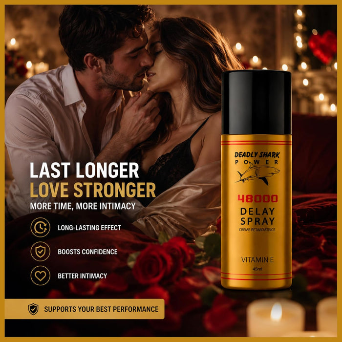 Deadly Shark 48000 Delay Cream for Men - Desensitizing Formula