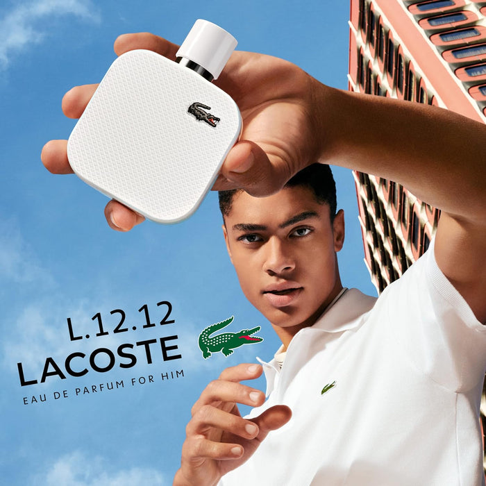 Lacoste Eau De Lacoste L.12.12 Blanc by Lacoste for Men - 3.3 oz EDT Spray (Tester)