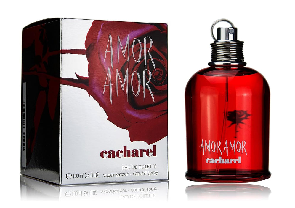 Amor Amor de Cacharel pour femme - Spray EDT de 3,4 oz (testeur)