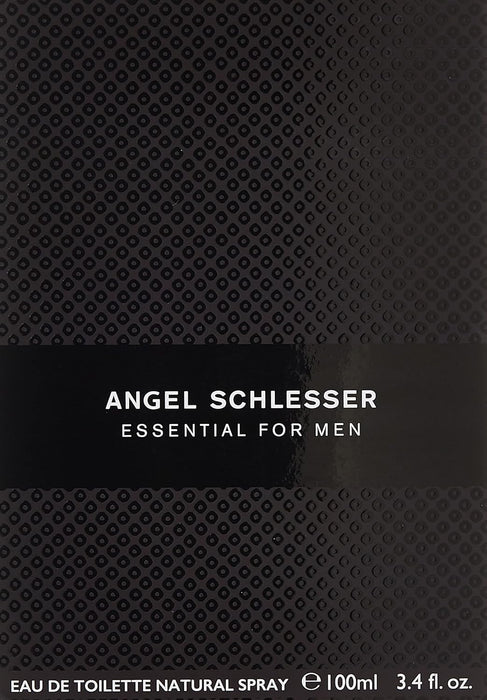 Angel Schlesser Essential d'Angel Schlesser pour homme - Spray EDT de 3,4 oz (testeur)