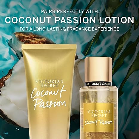 Coconut Passion de Victorias Secret para mujeres - Niebla aromática de 8,4 oz