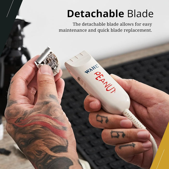 Wahl Peanut Clipper/Trimmer - White