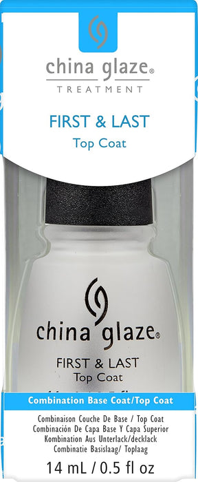 CHINA GLAZE Primera y última (capa superior y base) - CGT907