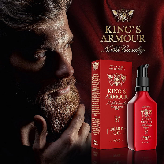 King's Armour Beard Oil 50 ml (1.69 Fl Oz)