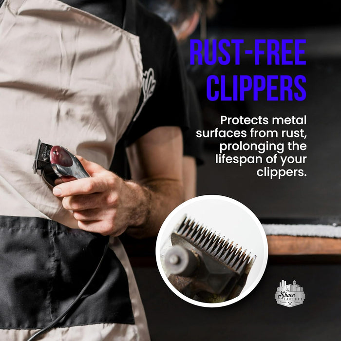 The Shave Factory ClipperCare PLUS+ 6in1 Spray LEMON - 16.9 Oz