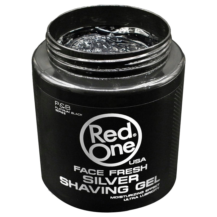 Red One Shaving Gel Silver 33.8 oz / 1000 ml
