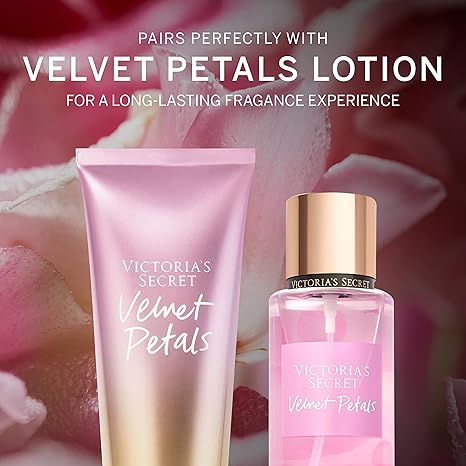 Velvet Petals by Victorias Secret for Women - 8.4 oz Fragrance Mist - Pack of 3