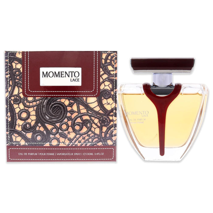 Momento Lace de Armaf para mujer - Spray EDP de 3,4 oz