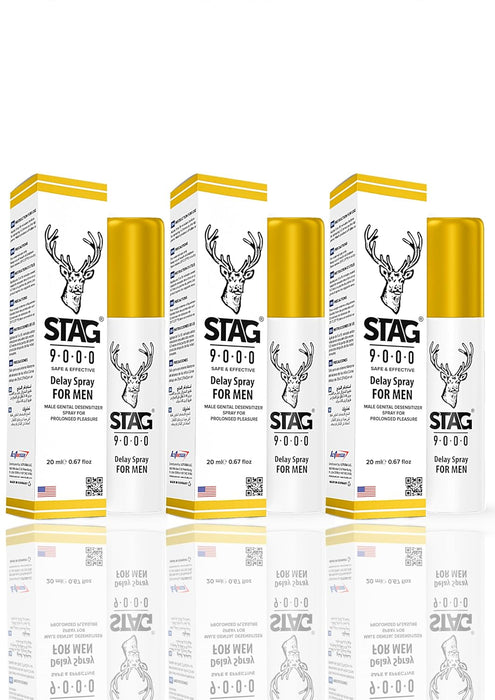 Stag 9000 Delay Spray for Men - 0.67 fl oz (20 ml)