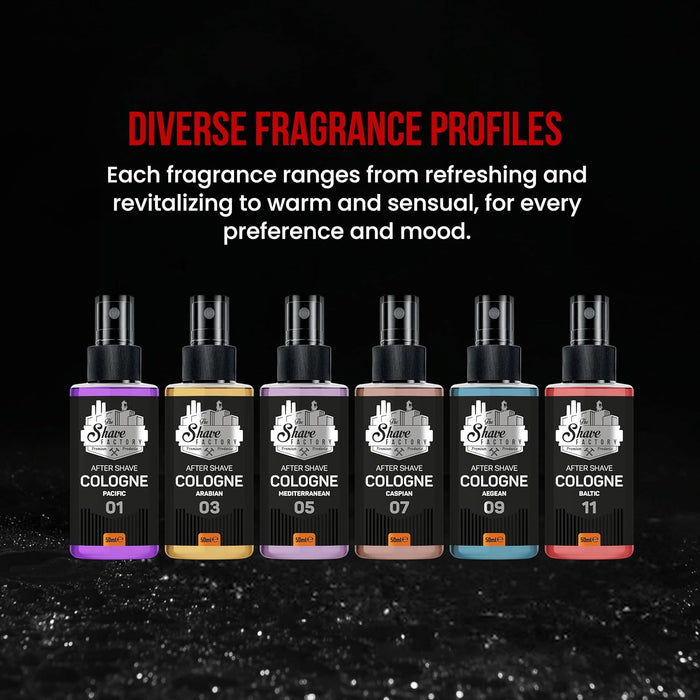 The Shave Factory After Shave Cologne Gift Set 1.7 oz SET 2