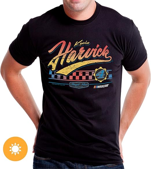 NASCAR Mens Classic Crew Tee - Kevin Harvick - 3 Black par DelSol pour homme - T-shirt 1 pièce (XL)