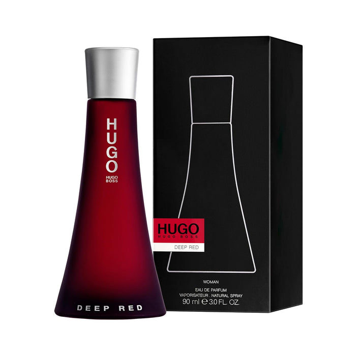 Hugo Deep Red de Hugo Boss para mujer - Spray EDP de 3 oz