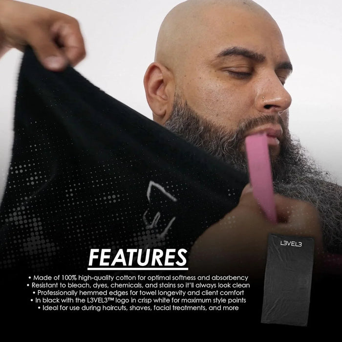 L3VEL3 Premium Shaving Towel