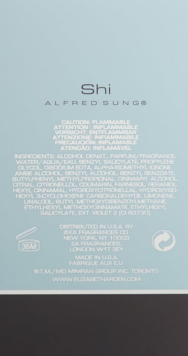 Shi par Alfred Sung pour femme - Spray EDP 3,4 oz (sans boîte)