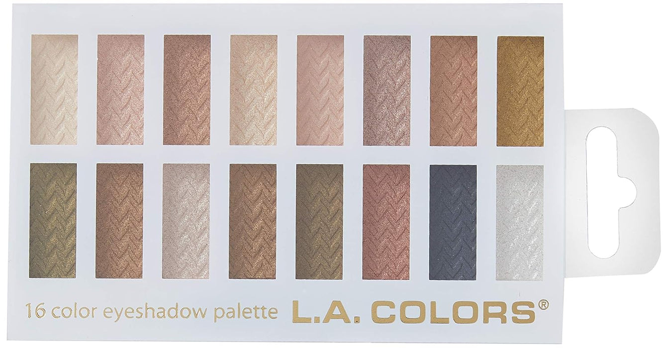 L.A. COLORS 16 Color Eyeshadow Palette - Sweet