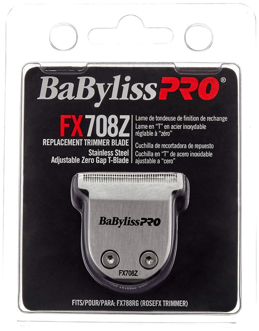 BaByliss PRO Barberology FX708Z Stainless Steel Replacement T-Blade for FX788RG and FX788S - BarberSets