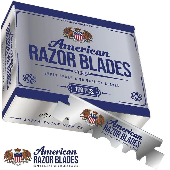 American Razor Blades – Single Edge Razor Blades 100 ct