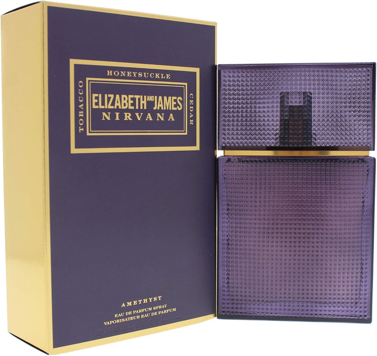 Nirvana Amethyst d'Elizabeth and James pour femme - Spray EDP 3,4 oz