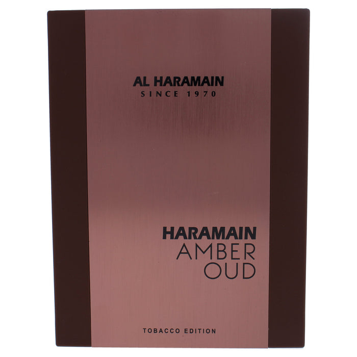 Amber Oud - Édition Tabac par Al Haramain pour Unisexe - Spray EDP 2 oz