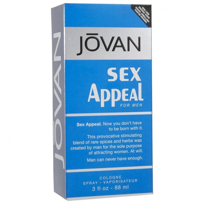 Jovan Sex Appeal de Jovan para hombres - Desodorante en spray de 5 oz