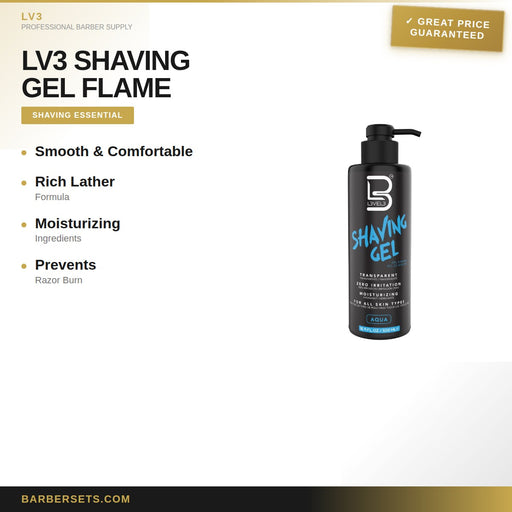 LV3 SHAVING GEL FLAME 1000ML