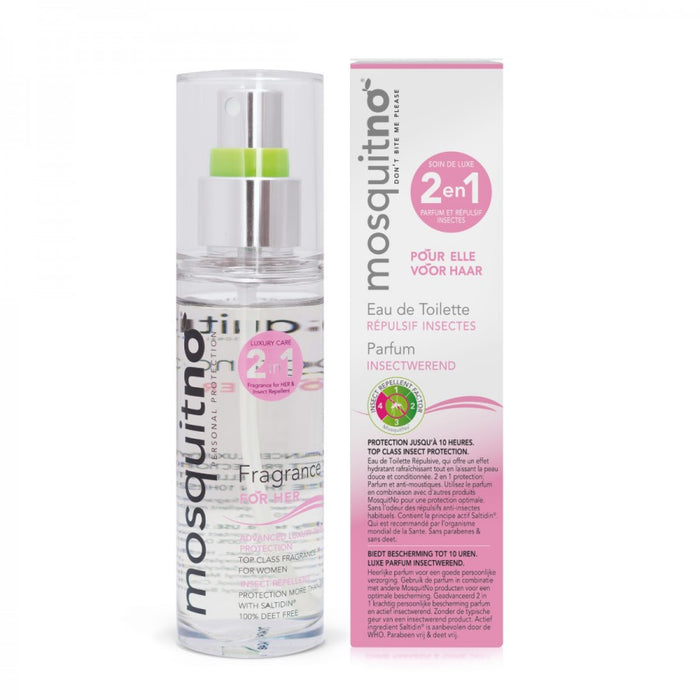 Mosquitno Fragrance Her de Mosquitno para mujeres - Spray corporal de 1.7 oz