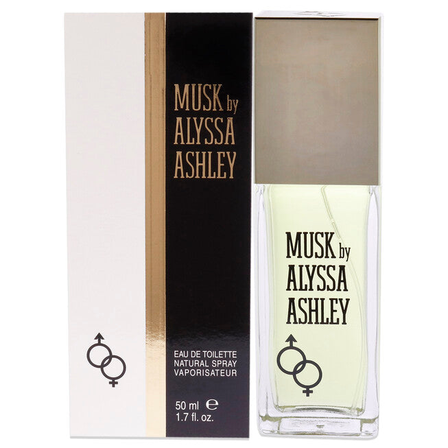 Musk d'Alyssa Ashley pour femme - Spray EDT de 1,7 oz (testeur)