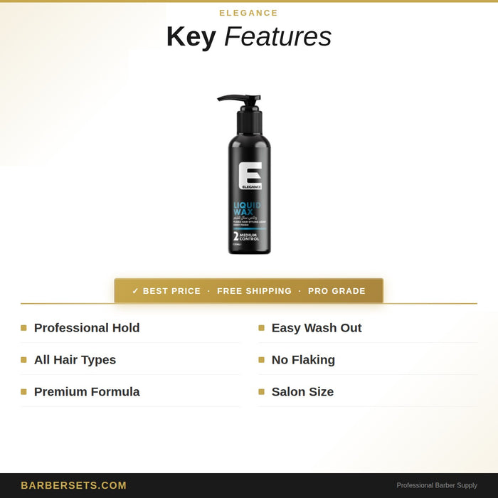 Elegance Liquid Wax 120ml