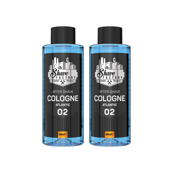 The Shave Factory No. 2 Atlantic Aftershave Cologne (Multipack)