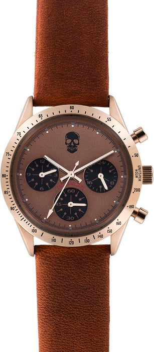 ZVM118 Master - Rose Gold/Brown Leather Strap Watch by Zadig & Voltaire for Women - 1 Pc Watch