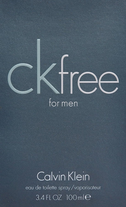 CK Free de Calvin Klein pour homme - Vaporisateur EDT de 3,3 oz