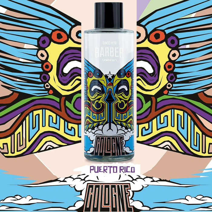 Marmara Barber Aftershave Cologne Puerto Rico 16.9 oz Multipack