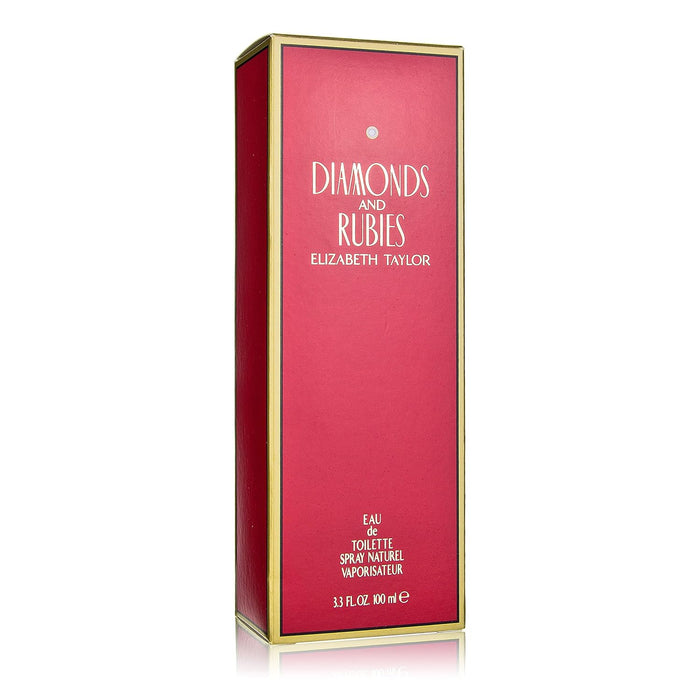 Diamantes y rubíes de Elizabeth Taylor para mujeres - Spray EDT de 3,3 oz 