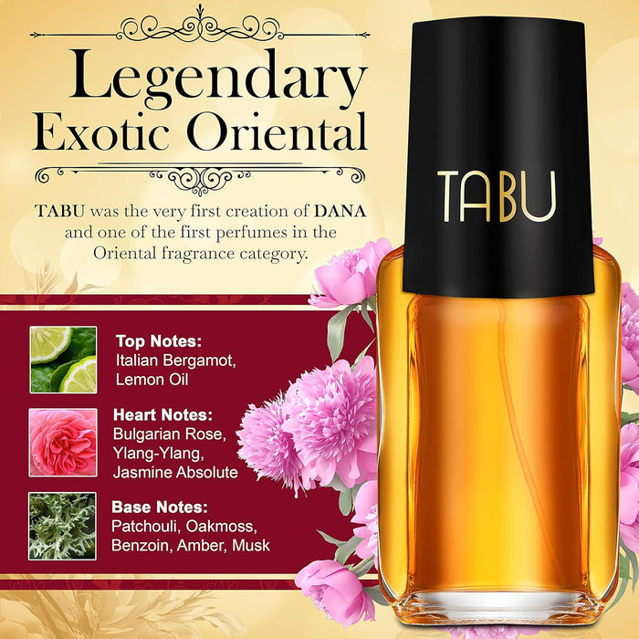 Tabu by Dana for Women - 2.3 oz EDC Spray