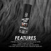 LV3 BLACK HAIR FIBER SPRAY