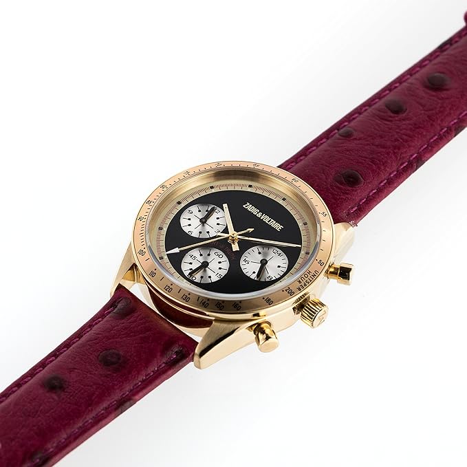 ZVM105 Master - Gold/Red Leather Strap Watch by Zadig & Voltaire for Women - 1 Pc Watch