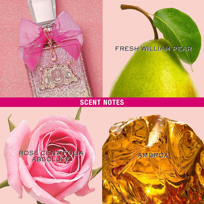 Viva La Juicy Rose by Juicy Couture for Women - 3.4 oz EDP Spray