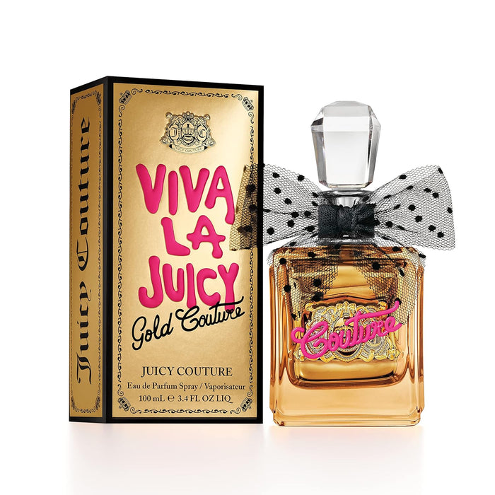 Viva La Juicy Gold Couture by Juicy Couture for Women - 3.4 oz EDP Spray