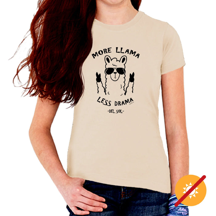 T-shirt ras du cou pour enfants - More Llama par DelSol pour enfants - T-shirt 1 pièce (YL)