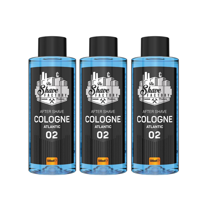 The Shave Factory No. 2 Atlantic Aftershave Cologne (Multipack)